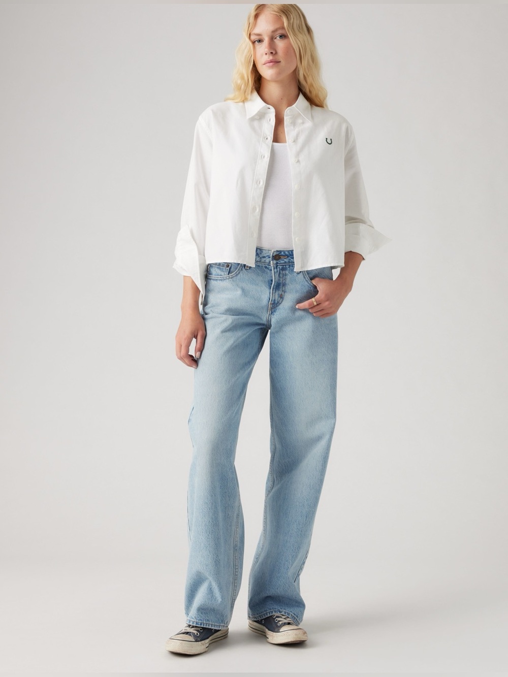 Levi’s Low Loose Straight Leg Jeans